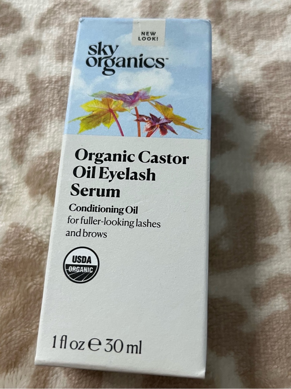 Organic Castor Oil Eyelash Serum - Clear Nourishing Oil